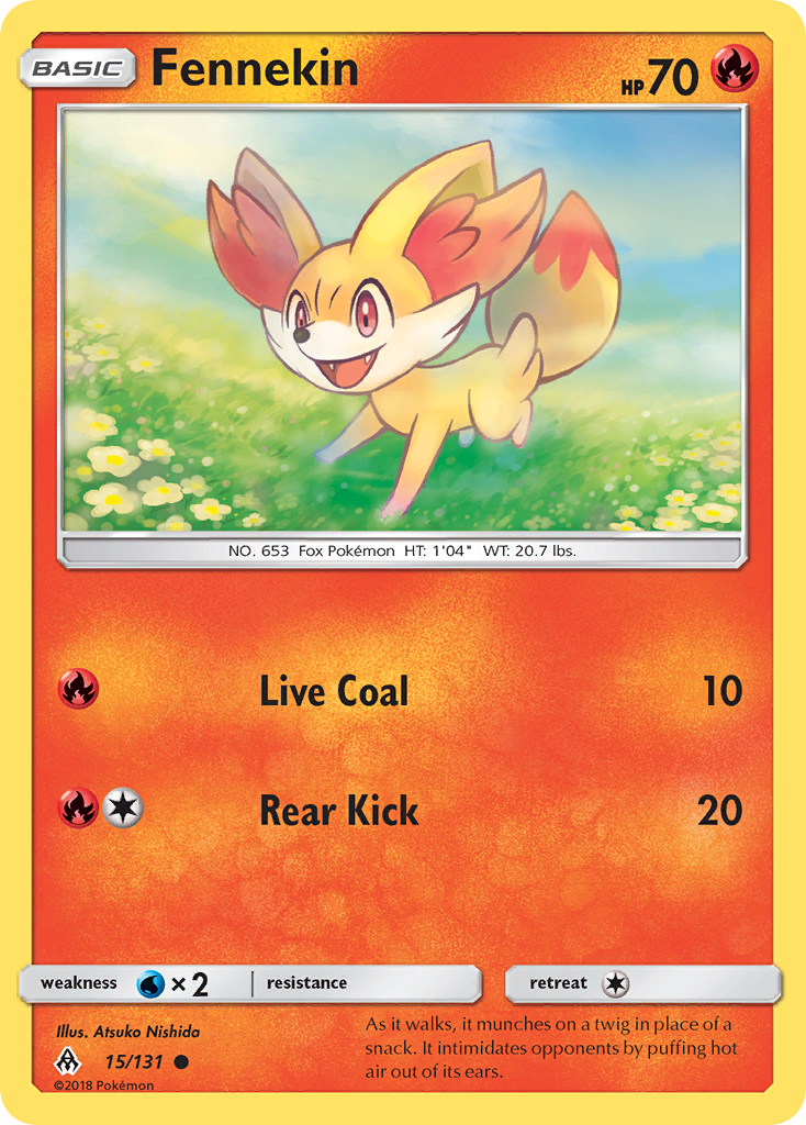 Fennekin card