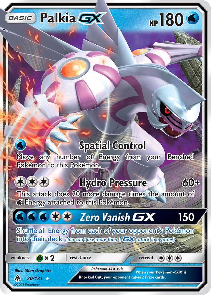 Palkia GX card