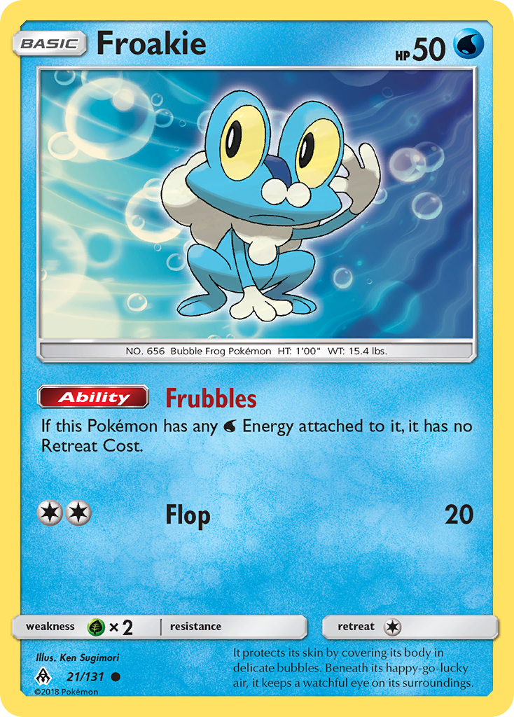 Froakie card