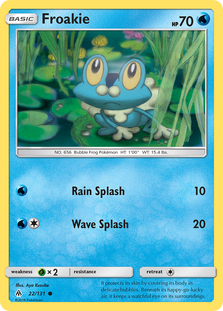 Froakie card