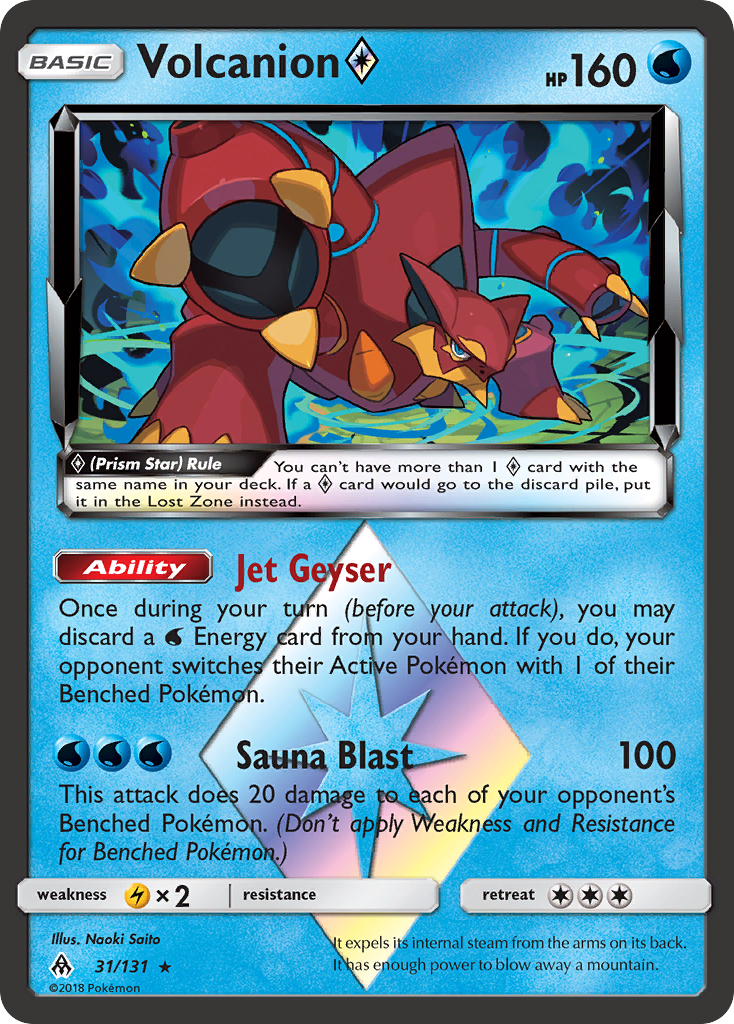 Volcanion ◇ card