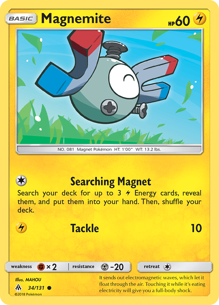 Magnemite card