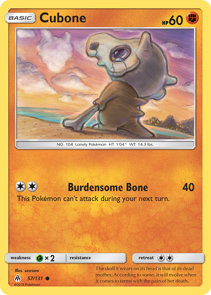 Cubone card