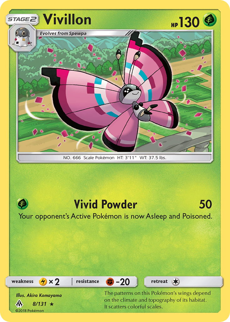 Vivillon card