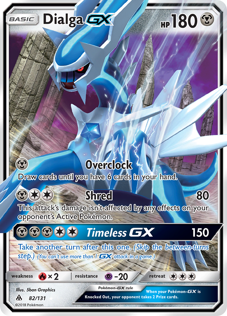 Dialga GX card