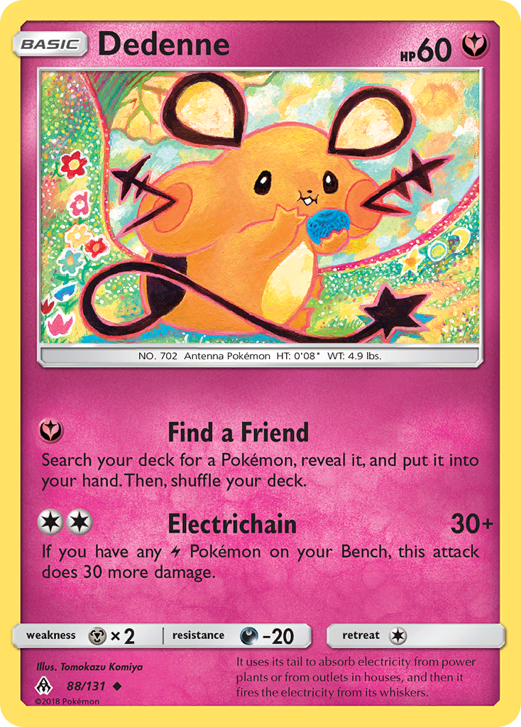 Dedenne card