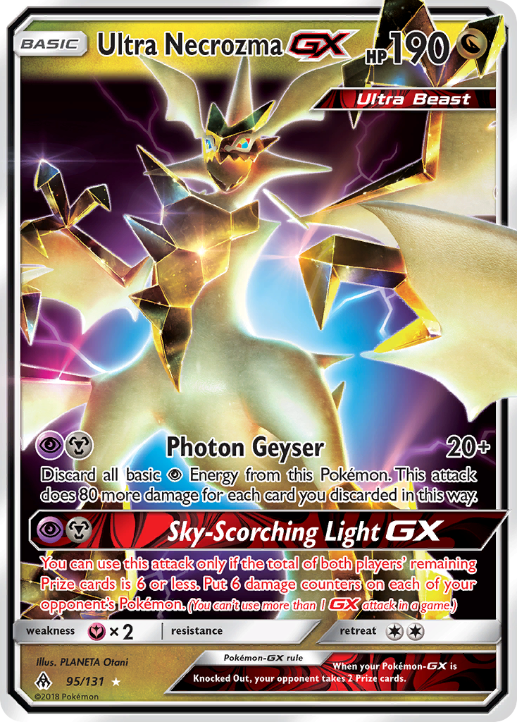 Ultra Necrozma GX card