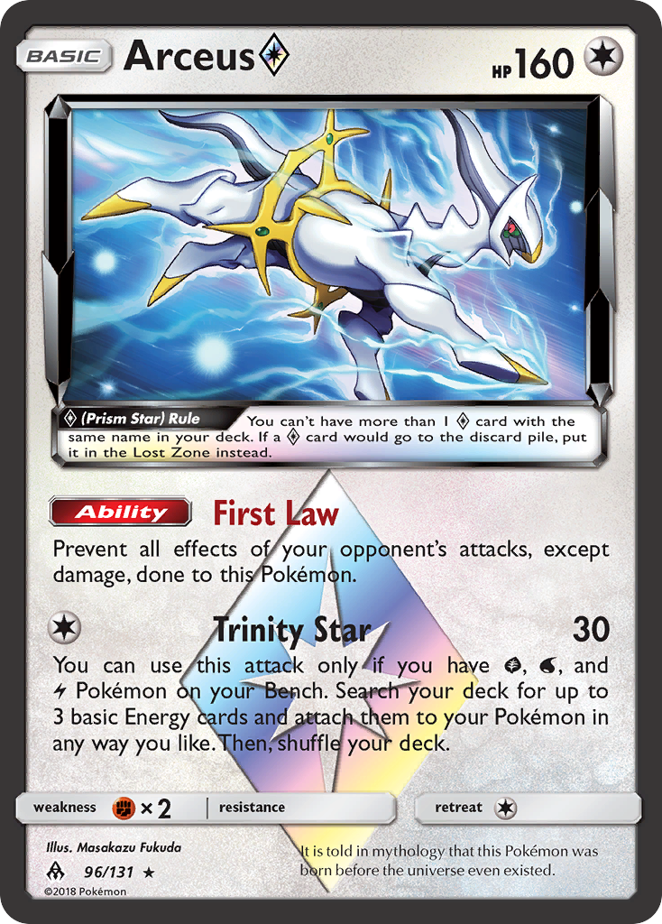 Arceus ◇ card