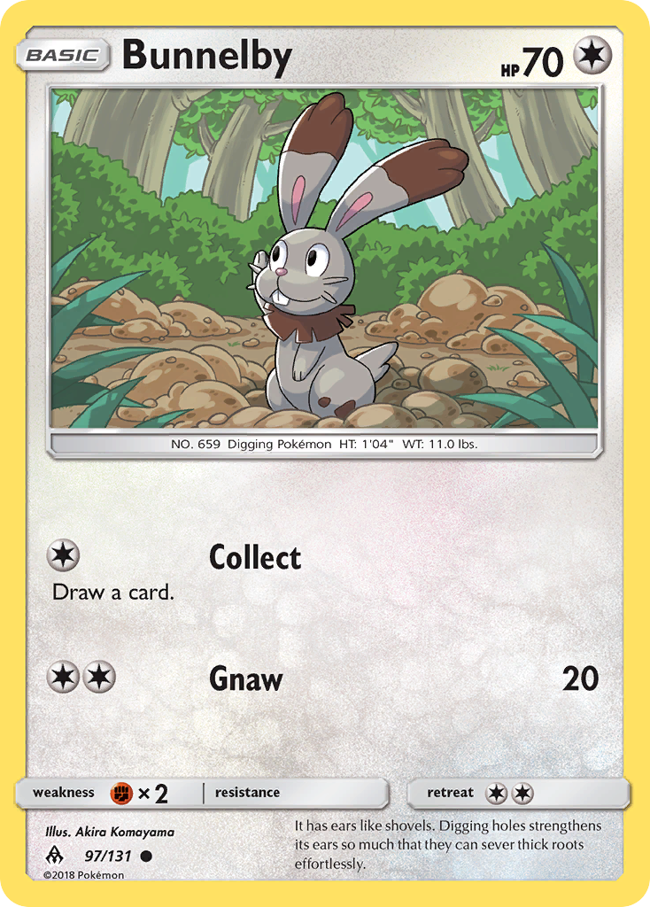 Bunnelby card