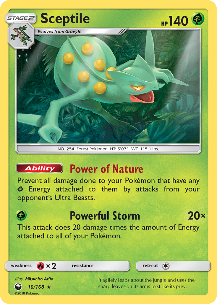 Sceptile card