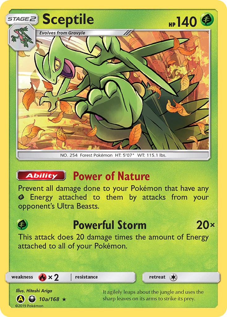 Sceptile card