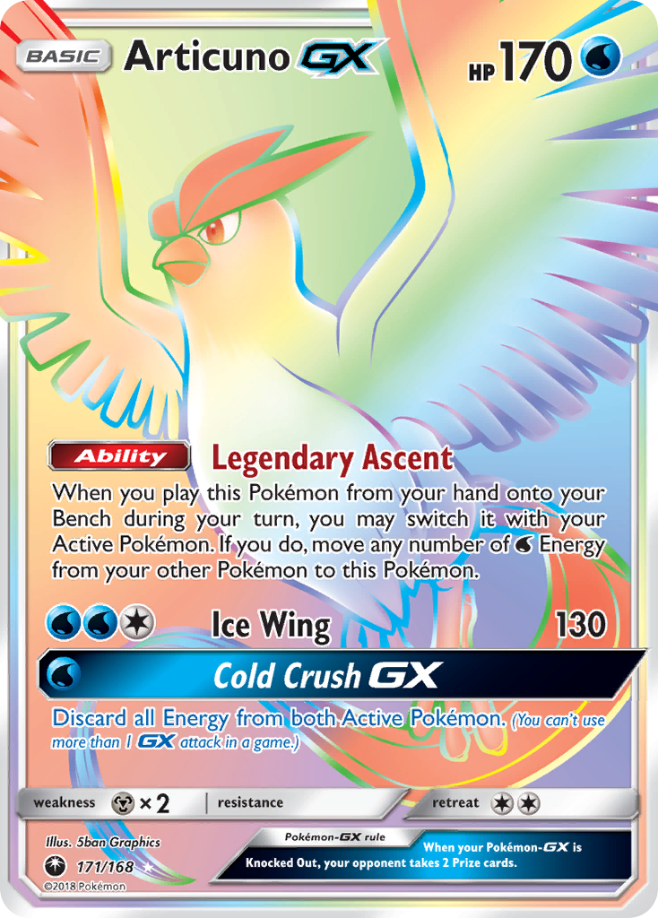 Articuno GX card