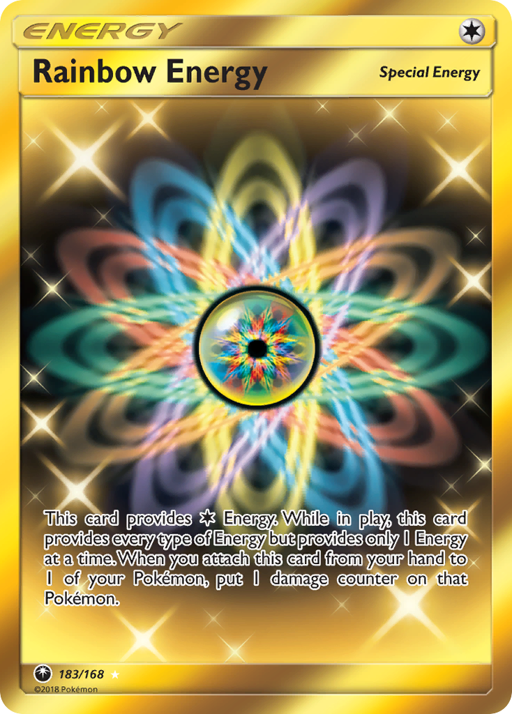 Rainbow Energy card