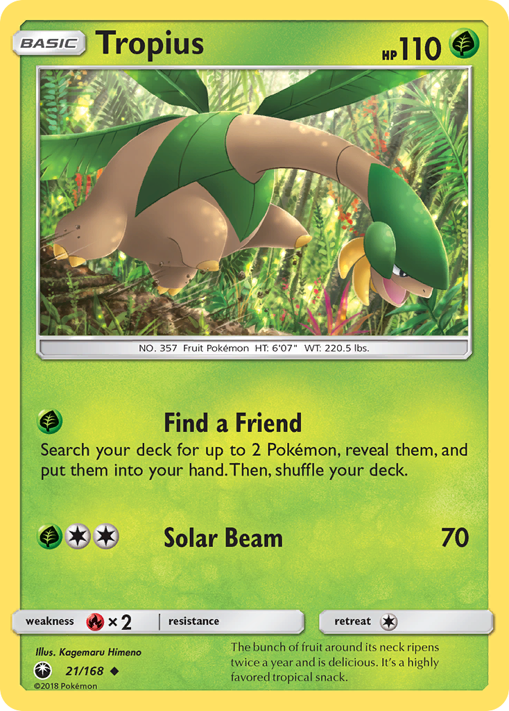 Tropius card