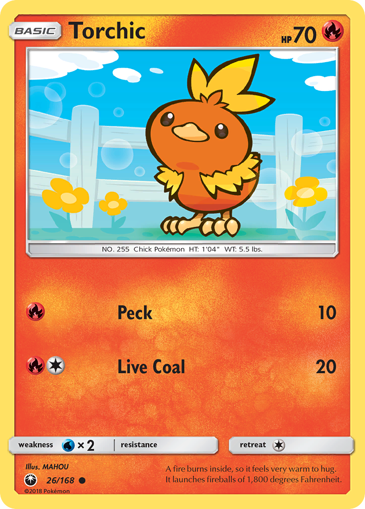 Torchic card