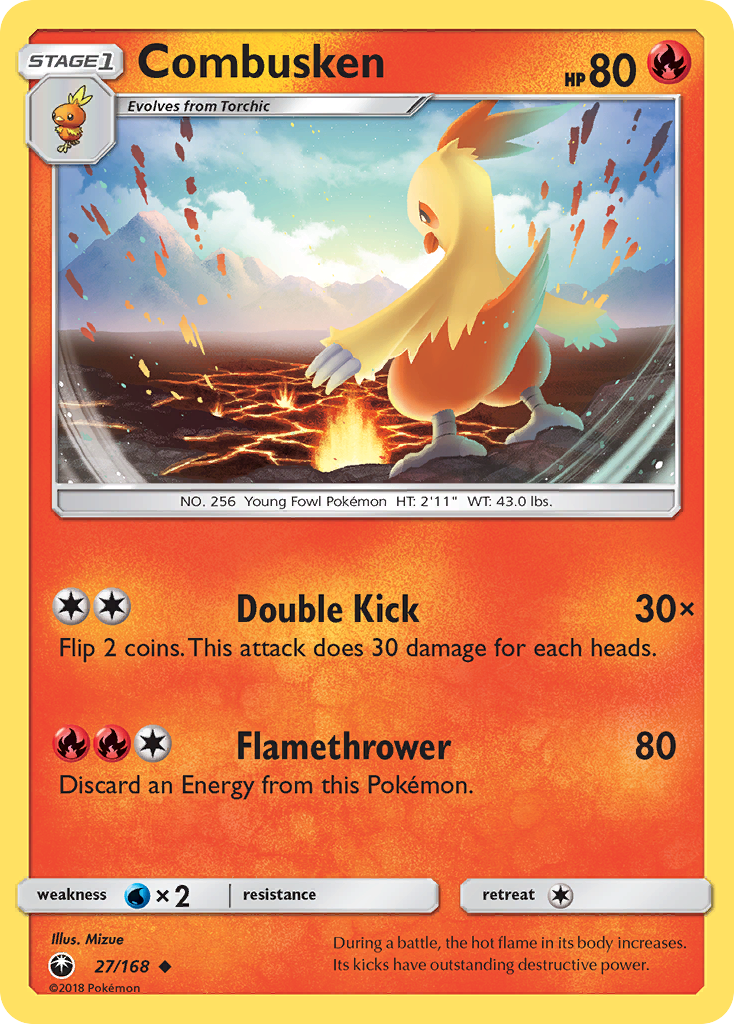 Combusken card