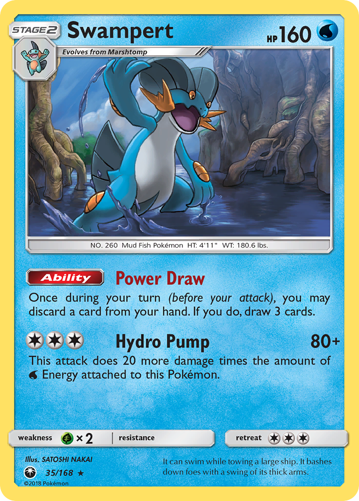 Swampert card