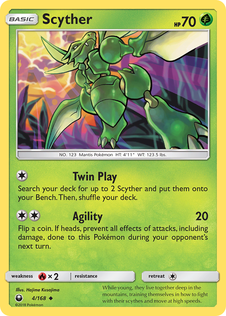 Scyther card