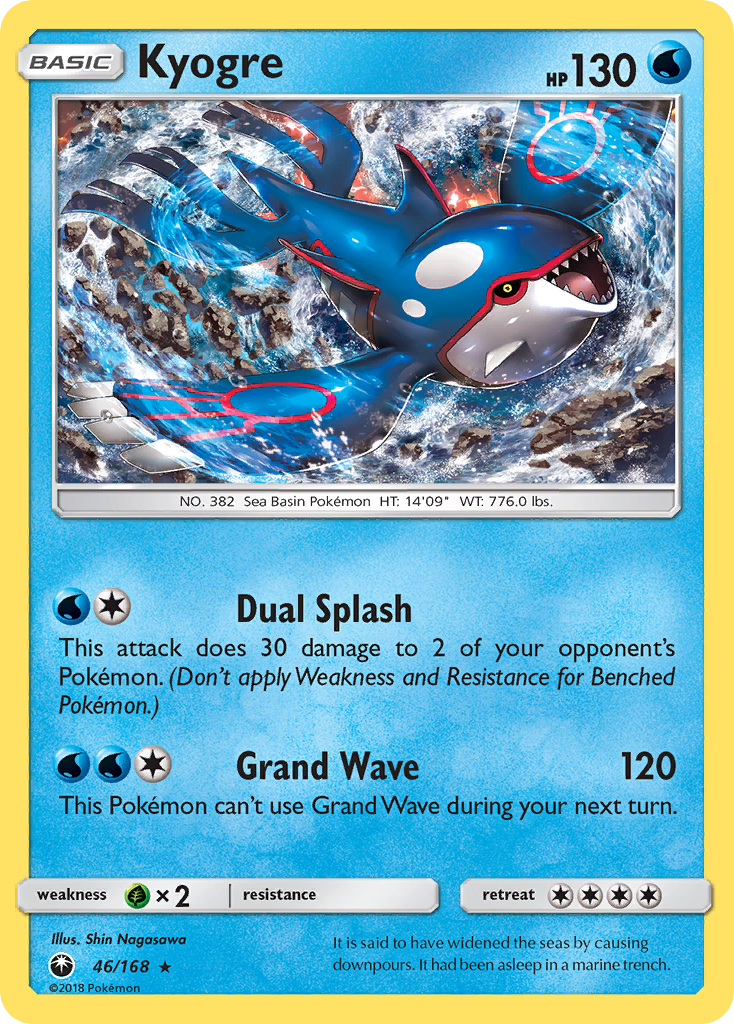 Kyogre card