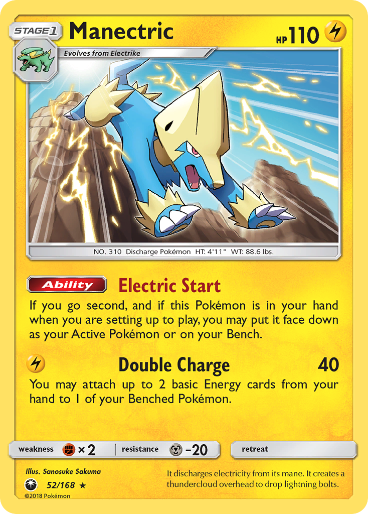 Manectric card