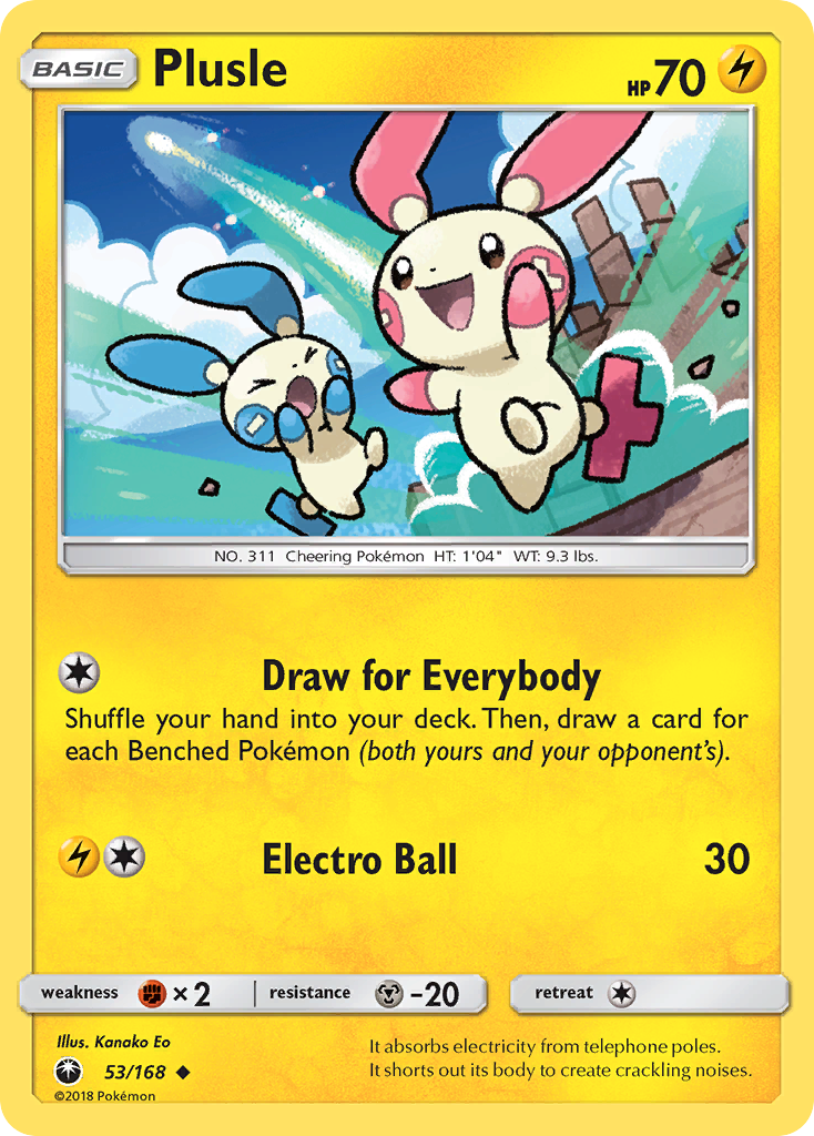 Plusle card