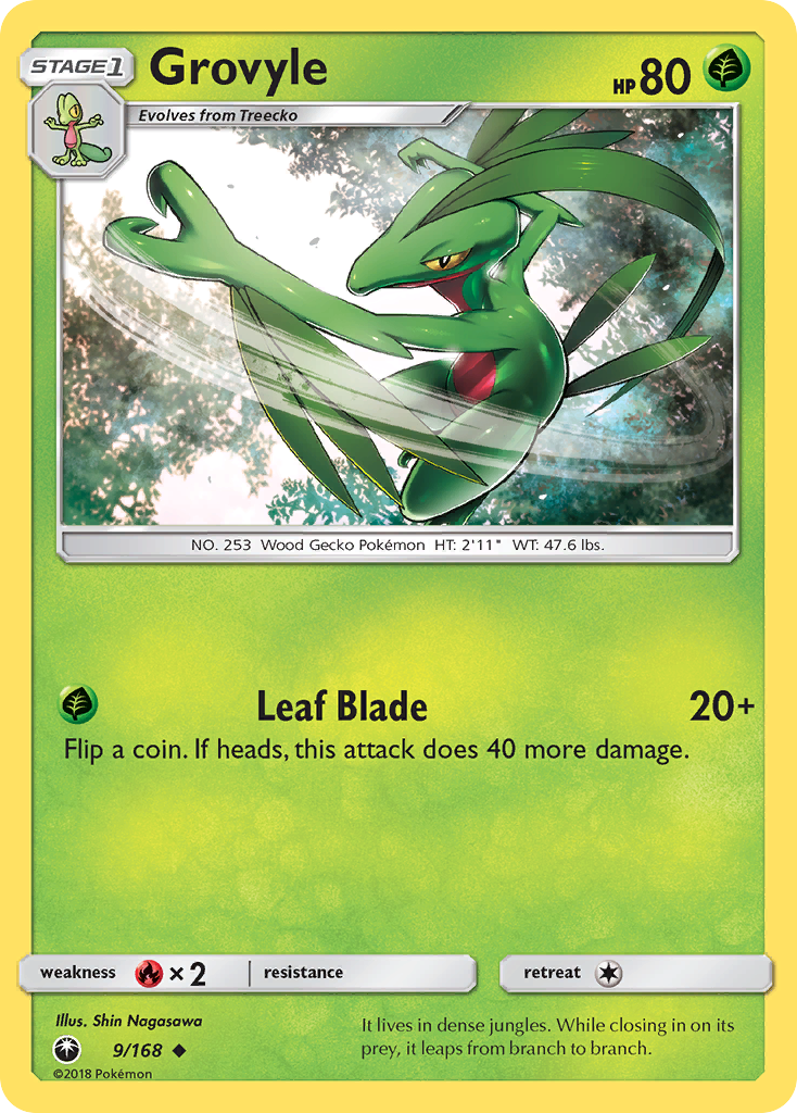 Grovyle card