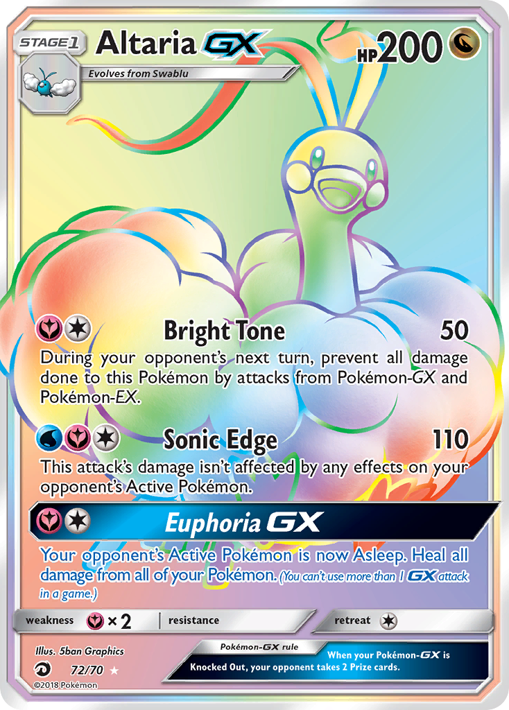 Altaria GX card