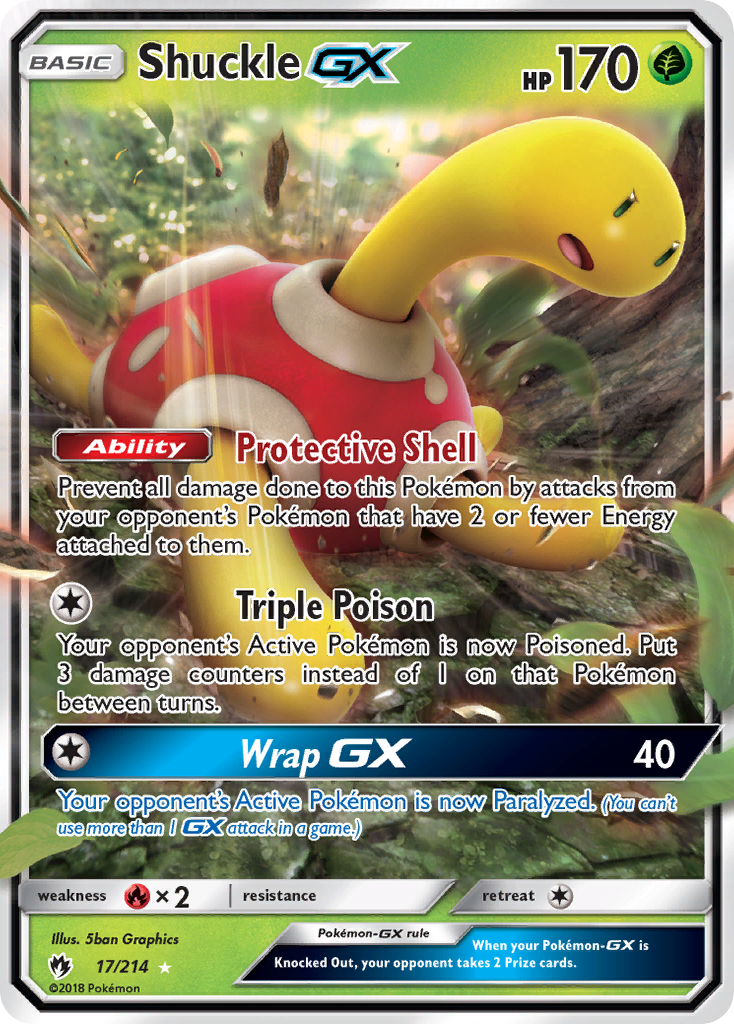 Shuckle GX card