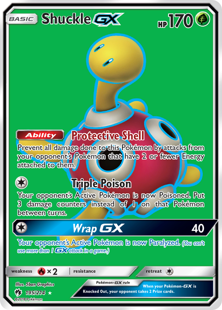 Shuckle GX card