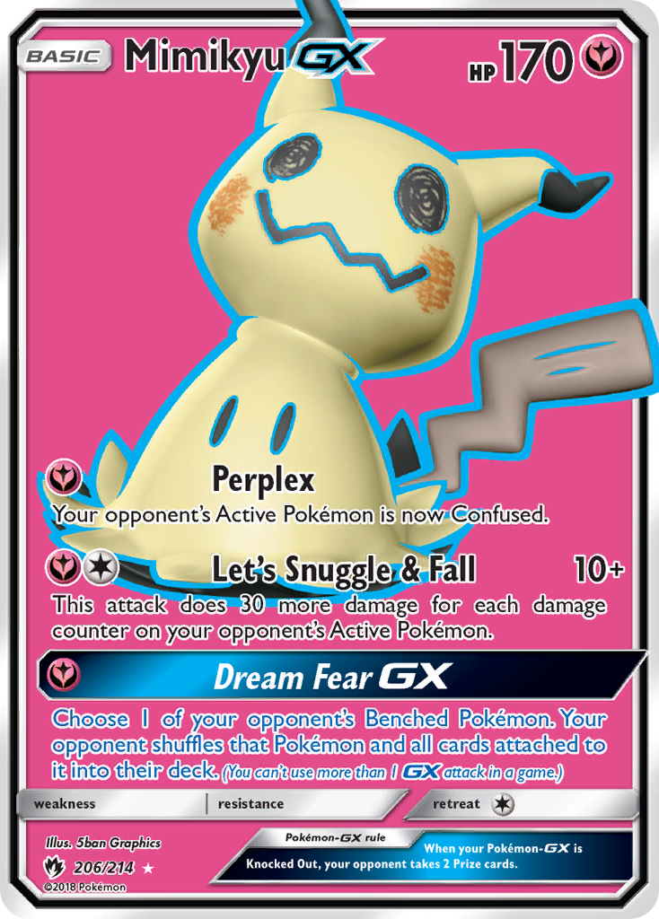 Mimikyu GX card