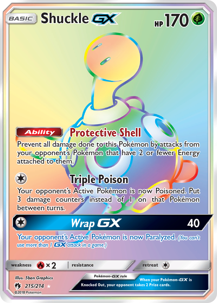 Shuckle GX card