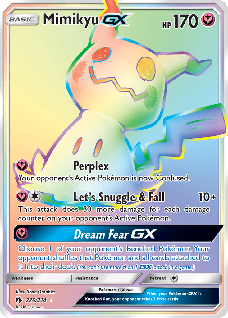 Mimikyu GX card