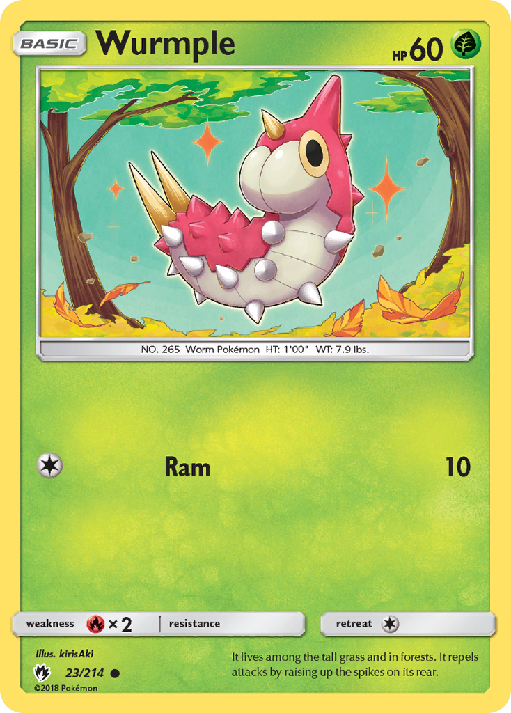 Wurmple card