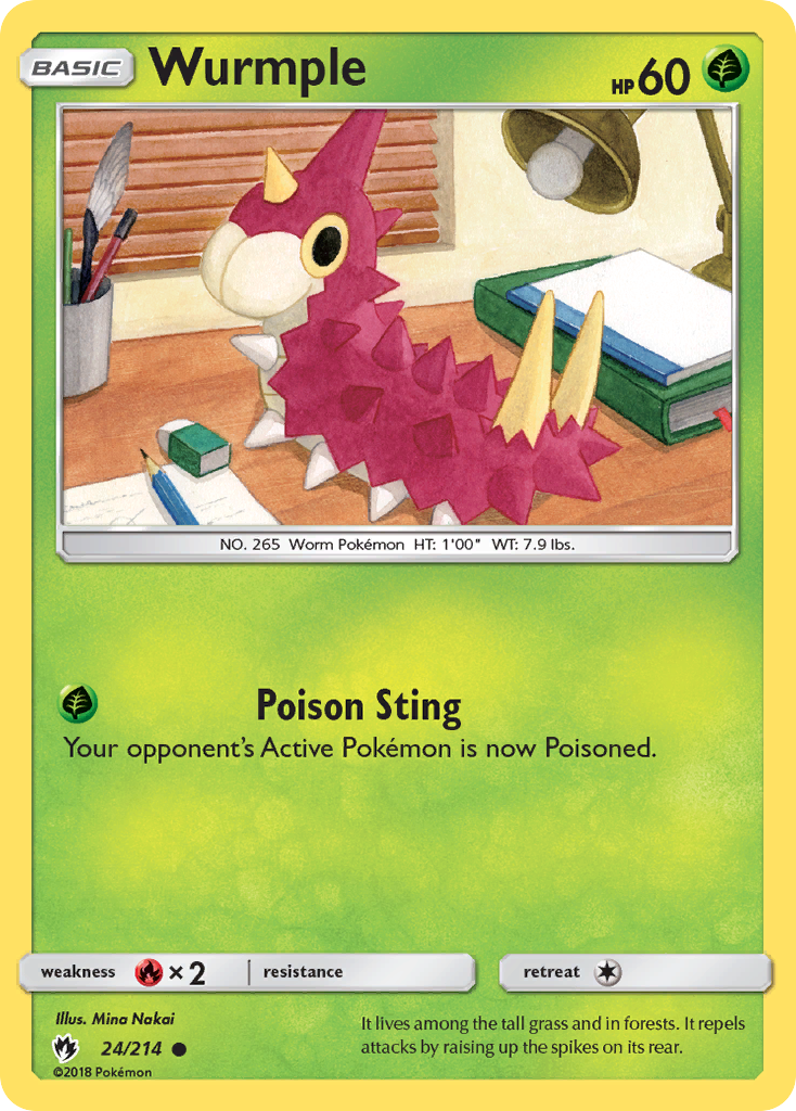 Wurmple card