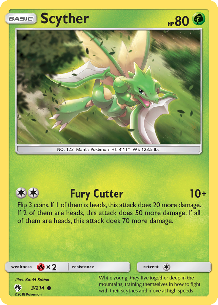 Scyther card