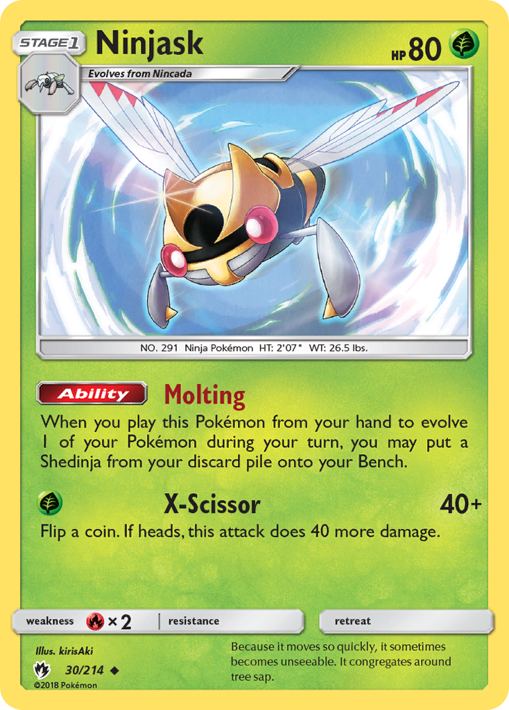 Ninjask card