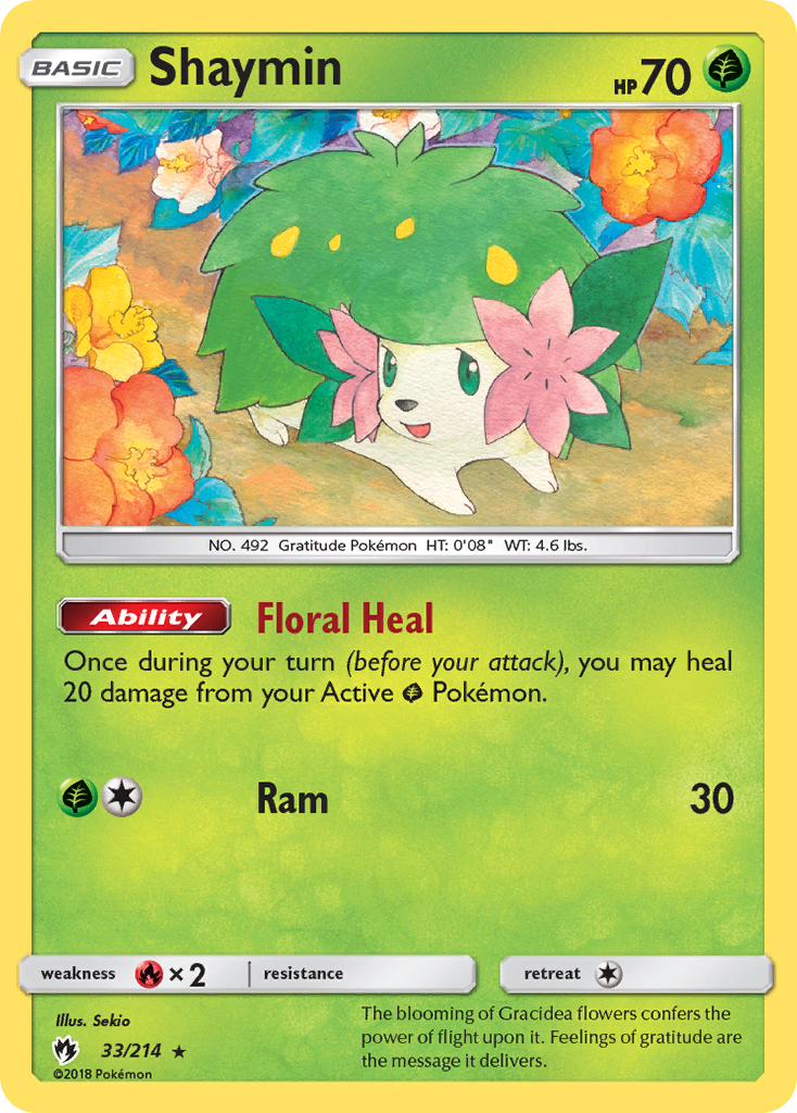 Shaymin card