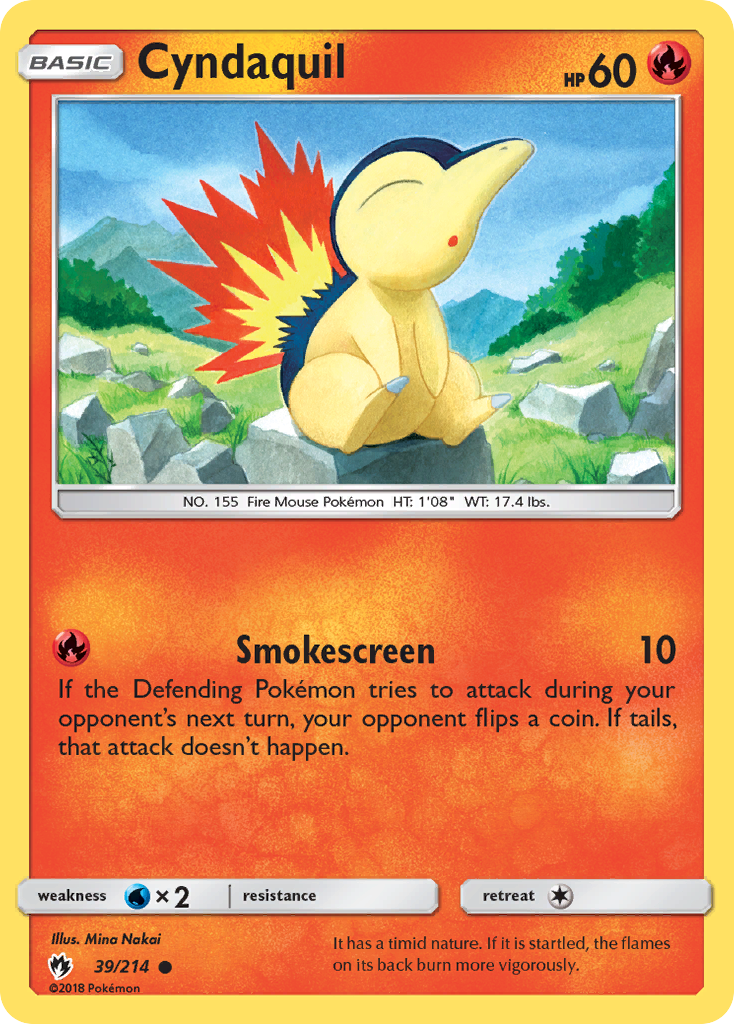 Cyndaquil card