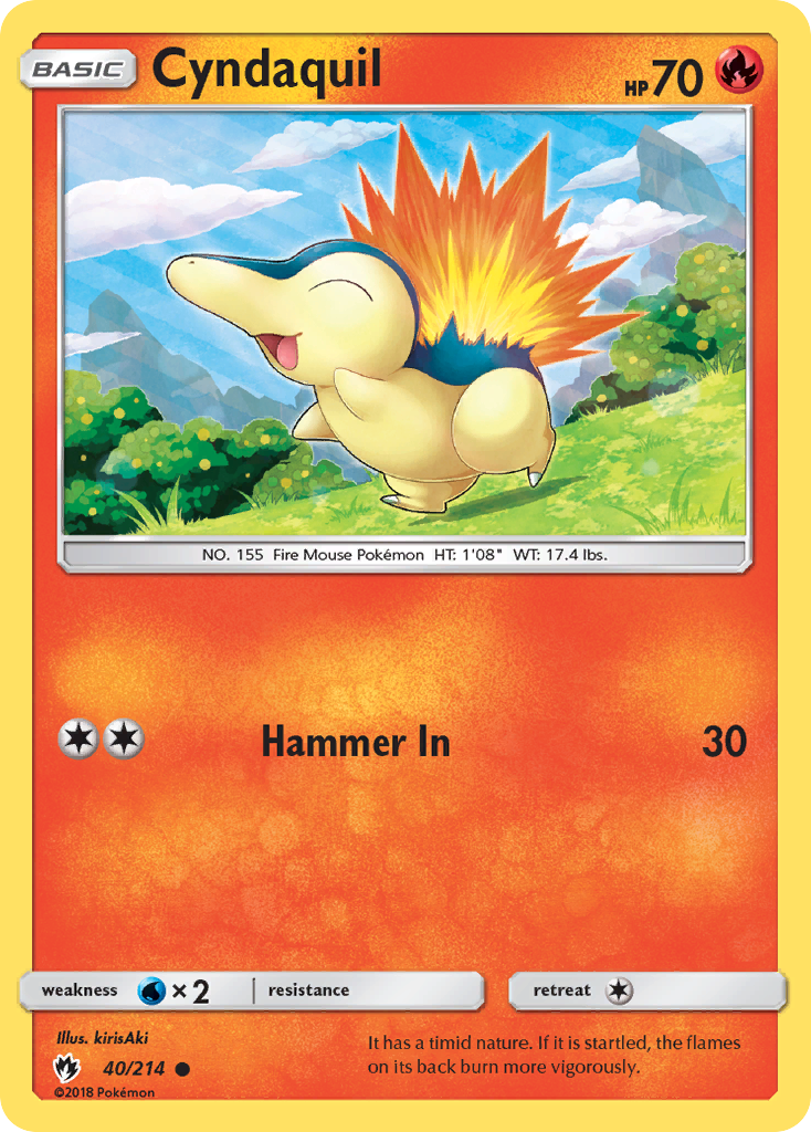 Cyndaquil card