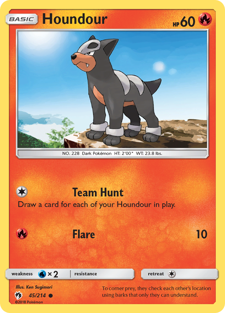 Houndour card