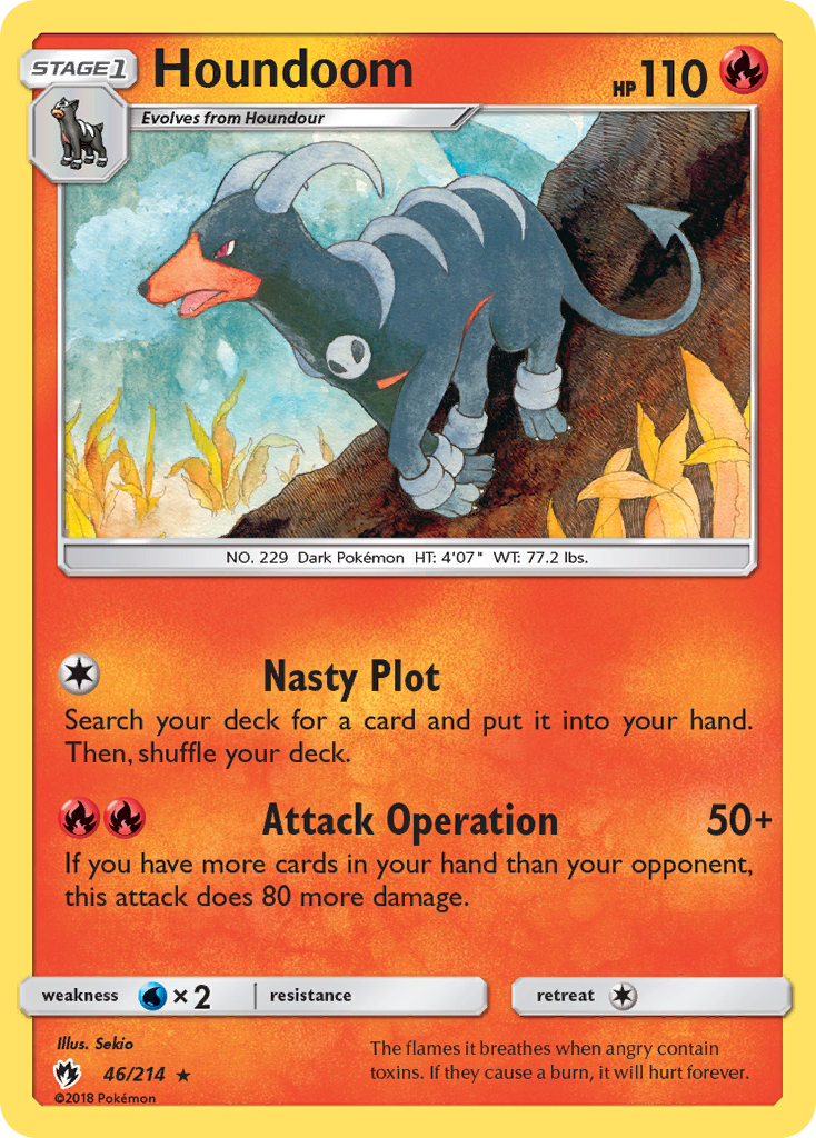 Houndoom card