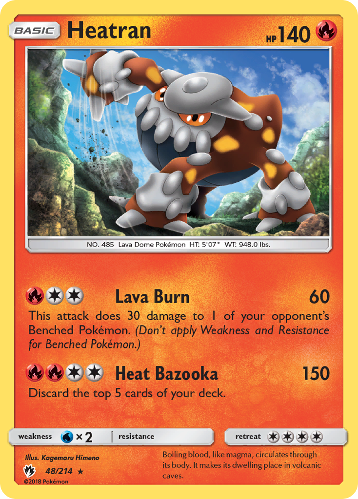 Heatran card