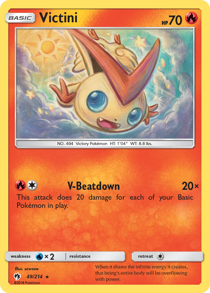 Victini card