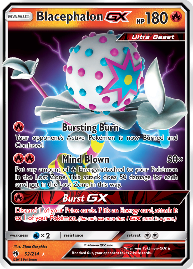 Blacephalon GX card