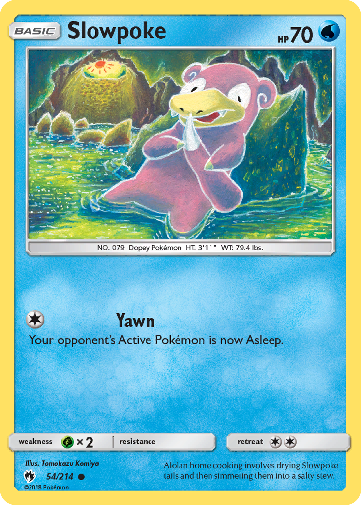 Slowpoke card