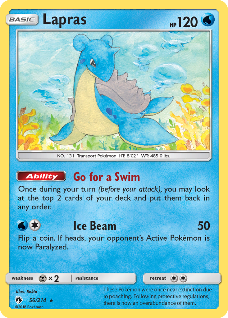 Lapras card