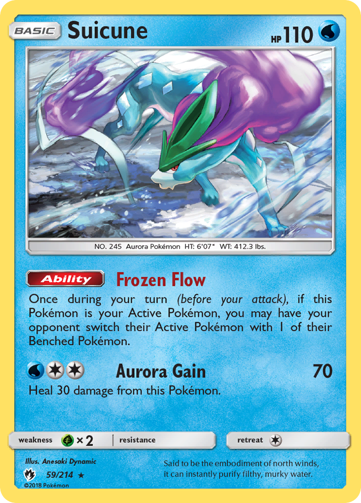 Suicune card