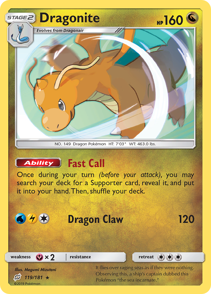 Dragonite card