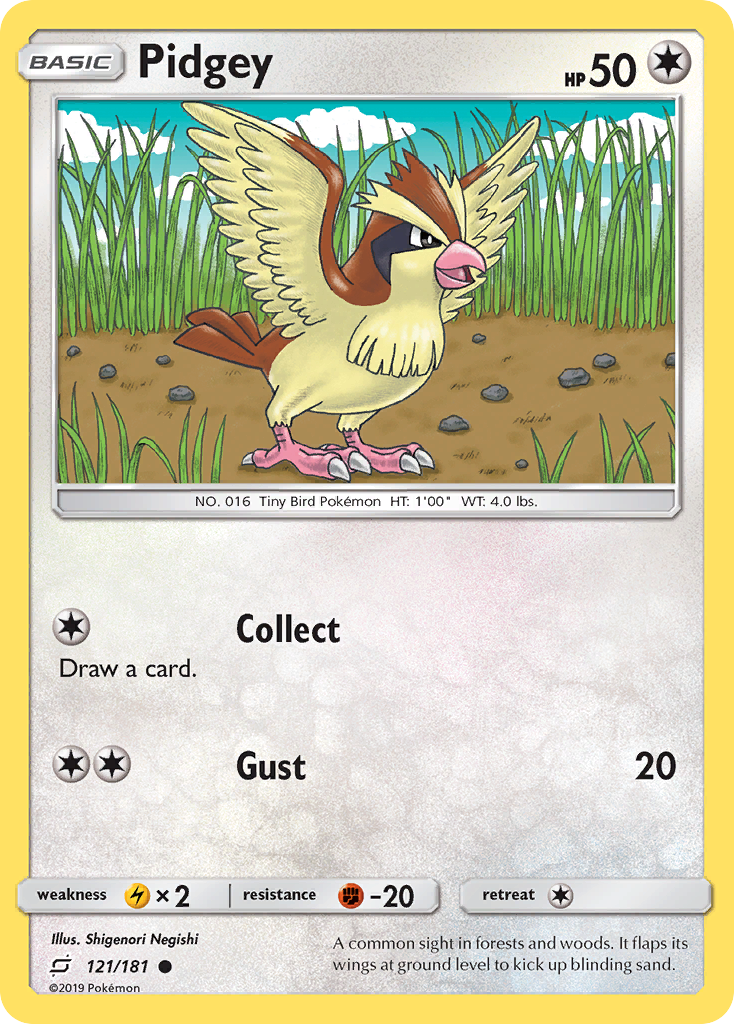 Pidgey card