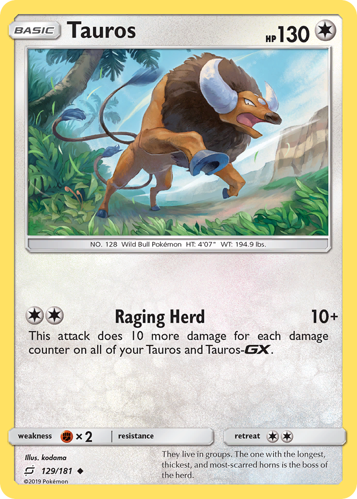 Tauros card